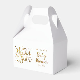 Caja Para Regalos Halo Heaven Gold enviado a Baby Shower
