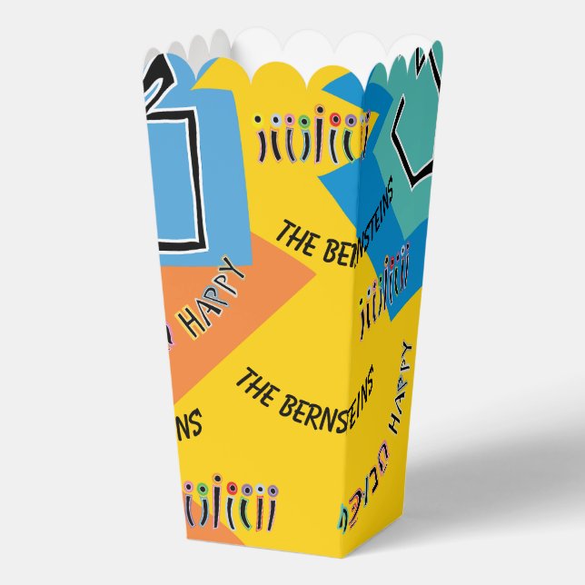 Caja Para Regalos Hanukkah Fun (Anverso)