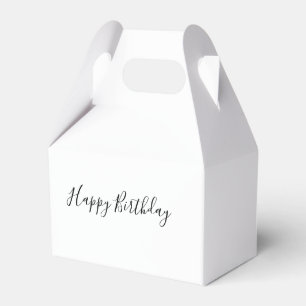 Caja Para Regalos Happy Birthday Gable Favor Box 