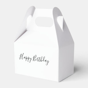 Caja Para Regalos Happy Birthday Gable Favor Box