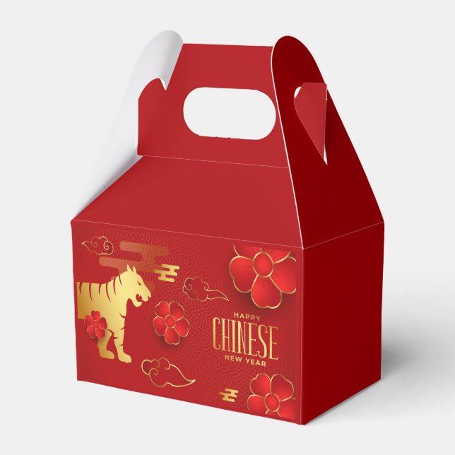 Caja Para Regalos Happy Chinese New Year (Tiger) (Front Side)
