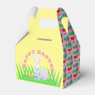 Caja Para Regalos Happy Easter Rabbit FavBox