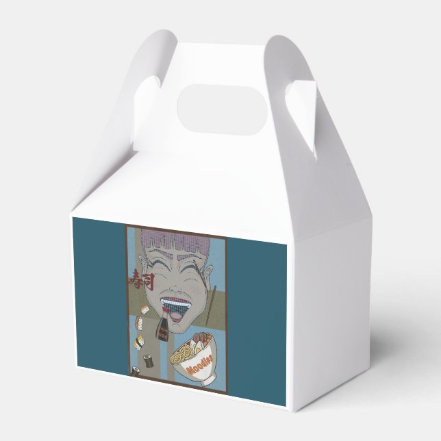 Caja Para Regalos Happy food (Front Side)