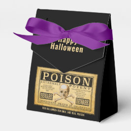 Caja Para Regalos Happy Halloween "POISON" Favbox