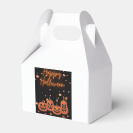Caja Para Regalos Happy Halloween Postcard