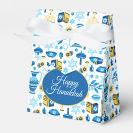 Caja Para Regalos Happy Hanukkah Favor Box