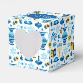 Caja Para Regalos Happy Hanukkah Favor Box