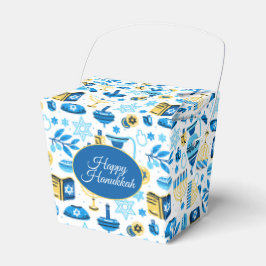 Caja Para Regalos Happy Hanukkah Favor Box