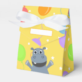 Caja Para Regalos Happy Hippo Party Favor Box