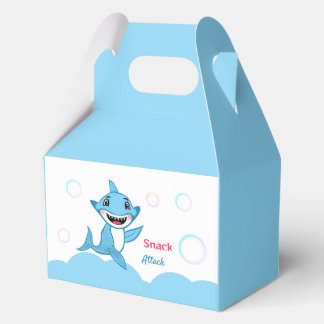 Caja Para Regalos Happy Shark Family 