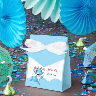 Caja Para Regalos Happy Shark Family 