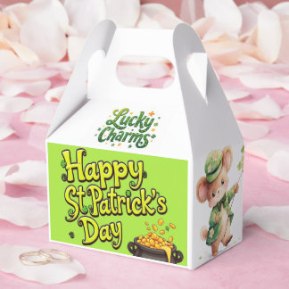 Caja Para Regalos Happy St Patrick's Day Favor Box