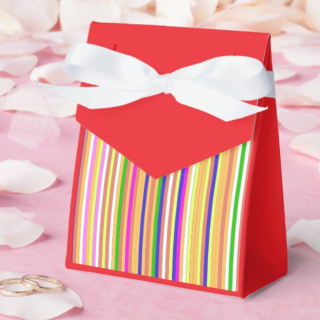 Caja Para Regalos Happy Stripes (Boda)