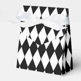 Caja Para Regalos Harlequin White Black Celebration Multi Styles