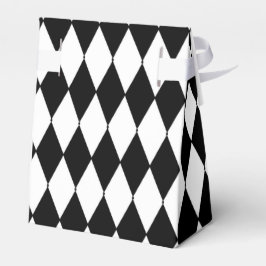 Caja Para Regalos Harlequin White Black Celebration Multi Styles
