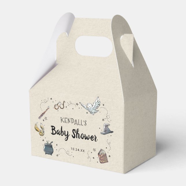 Caja Para Regalos HARRY POTTER™ Baby Shower (Front Side)