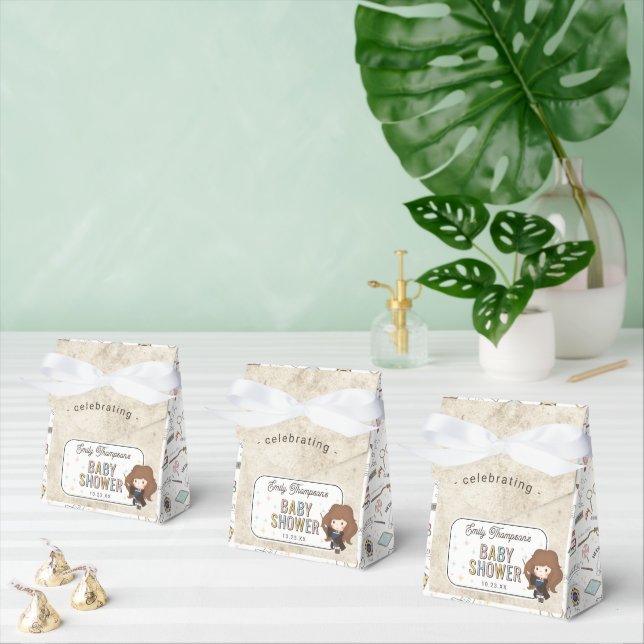 Caja Para Regalos Harry Potter Chibi Hermione Wizard Baby Shower (Múltiple)