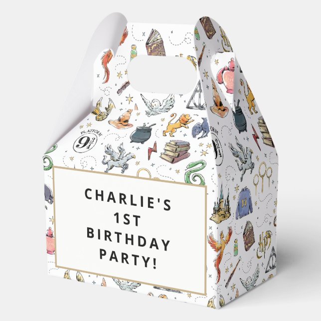 Caja Para Regalos Harry Potter Icon's Birthday (Anverso)