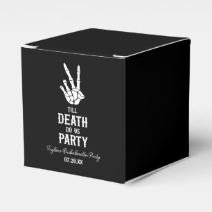 Caja Para Regalos Hasta La Muerte, Fiesta Skeleton Bachelorette