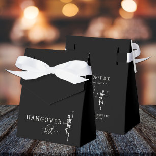 Caja Para Regalos Hasta la muerte, hágannos el kit de resaca Fiesta