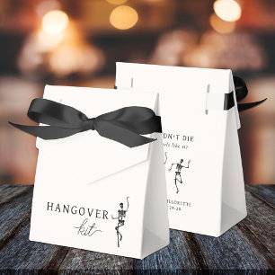 Caja Para Regalos Hasta la muerte, hágannos el kit de resaca Fiesta
