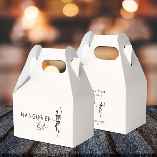 Caja Para Regalos Hasta la muerte, hágannos el kit de resaca Fiesta