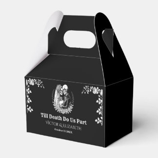 Caja Para Regalos Hasta La Muerte, Nos Hacen Parte Boda De Esqueleto