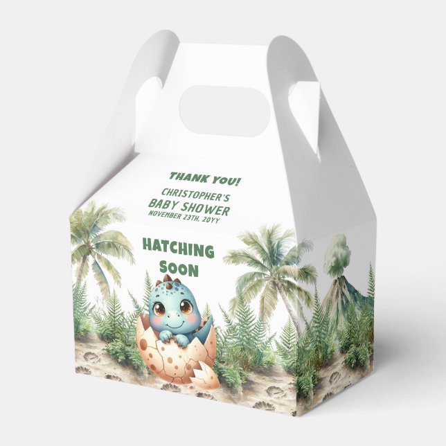 Caja Para Regalos Hatching Personalizado Pronto Baby Gracias Box (Front Side)