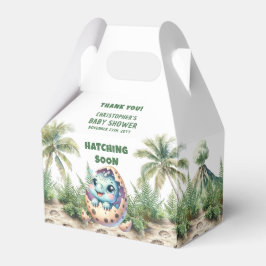 Caja Para Regalos Hatching Pronto Cute Dinosaurio Baby Boy Favbox