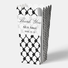 Caja Para Regalos Hatta Keffiyeh Palestina Gracias Boda
