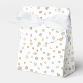 Caja Para Regalos Hattie Confetti Watercolor Dots Favor Box