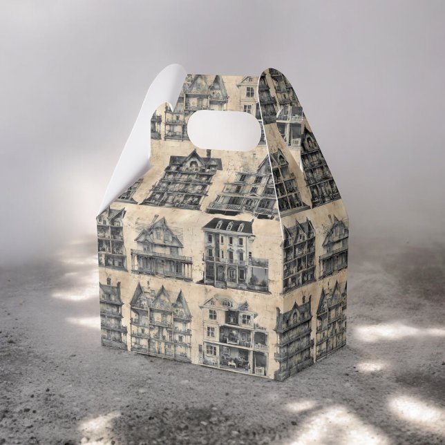 Caja Para Regalos Haunted Dolls House Blueprint (Subido por el creador)