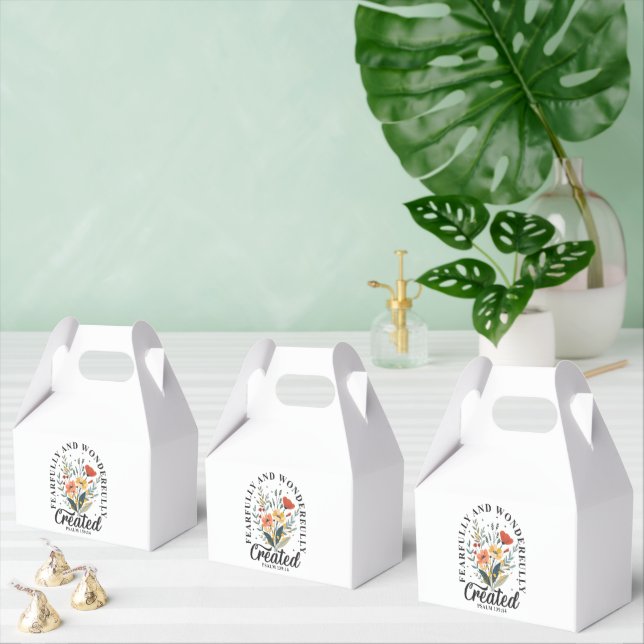 Caja Para Regalos Hecho con Temor y Maravilla (Múltiple)
