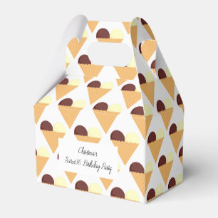 Caja Para Regalos helado de chocolate illusima en un cono dulce 16