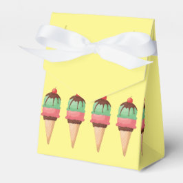 Caja Para Regalos Helados de Crema