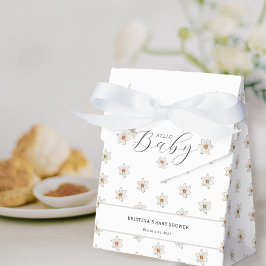 Caja Para Regalos Hello Baby Spring Daffodil Baby Shower