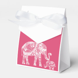 Caja Para Regalos Henna Elephant - Inspiración india