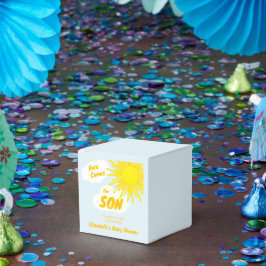 Caja Para Regalos Here Comes The Son Boy Baby Shower
