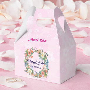 Caja Para Regalos Hermosa corona rosa boda romántico