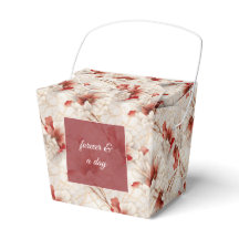 Hermosa Floral Blanca Roja