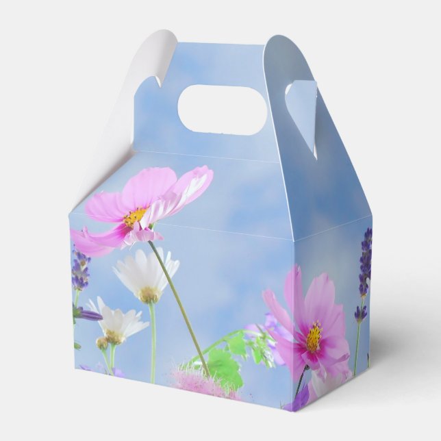 Caja Para Regalos Hermosas flores silvestres de primavera (Front Side)