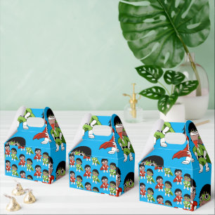Caja Para Regalos Héroe de acciones de cumpleaños de niños