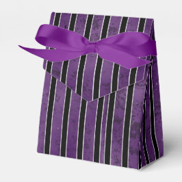 CAJA PARA REGALOS HERRAMIENTAS DE HALLOWEEN NEGRO PURPLE SILVER