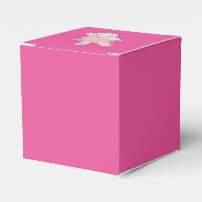 Caja Para Regalos Hipócrita Bailarina Hippo (Costado Anverso)