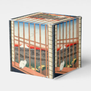 Caja Para Regalos Hiroshige Utagawa - Campos de arroz de Asakusa
