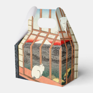 Caja Para Regalos Hiroshige Utagawa - Campos de arroz de Asakusa