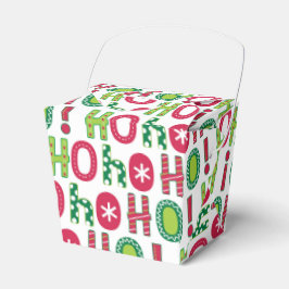 Caja Para Regalos Ho Ho Ho Ho Navidades se burlan del moderno patrón