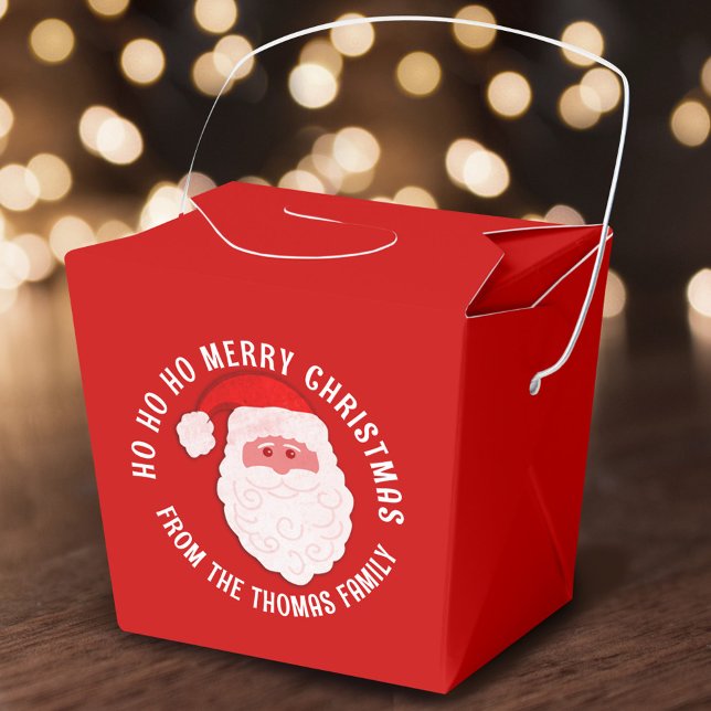 Caja Para Regalos Ho Ho Ho Navidades Santa personalizado (Subido por el creador)