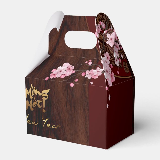 Caja Para Regalos Hoa Anh Dao Año Nuevo Vietnamita G (Front Side)