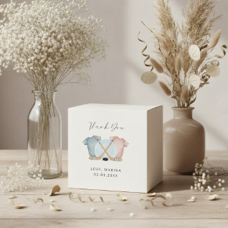 Caja Para Regalos Hockey baby shower, ice hockey gender reveal,